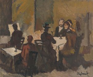 Company in a Coffee Shop