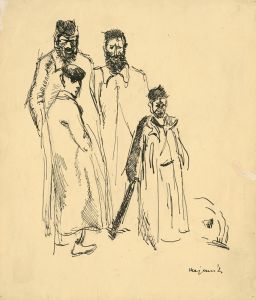 Drawing for the Short Story The Wise Men’s Well from Selma Lagerlöf