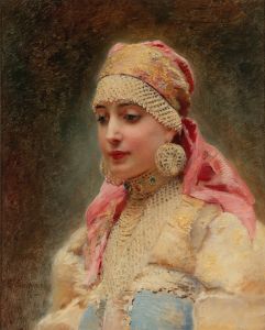 Portrait Of A Boyarina