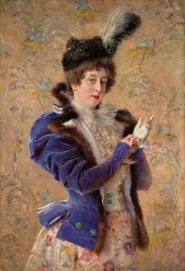 Portrait Of Maria Alexeevna Makovskaya