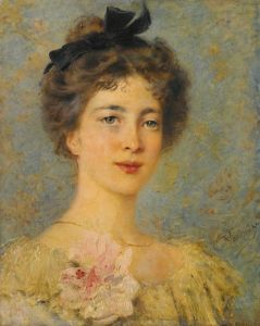 Portrait Of An Elegant Lady