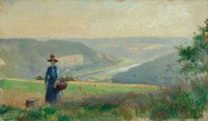 Blick in das Elbtal bei Königstein