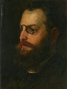 Portrait of the Poet Felix Philippi