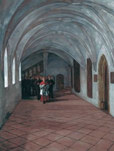 Prozession im Kreuzgang in Seeon