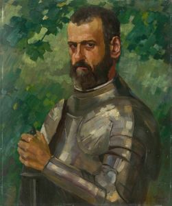 Half-length Portrait of a Man in Armor