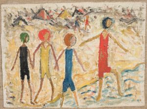 Children on a beach