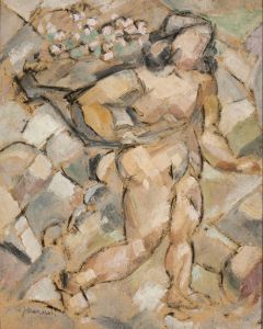 Running woman