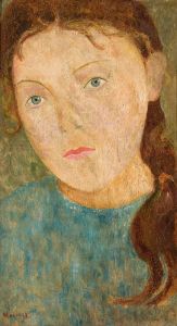 Girl with a red plait