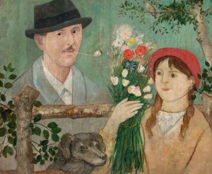 Idyll beside a fence