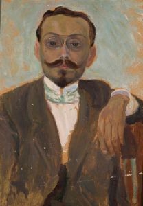 Portrait of sculptor Bolesław Bałzukiewicz