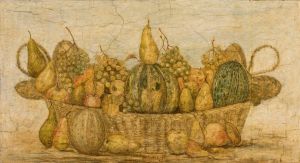 Basket with fruit