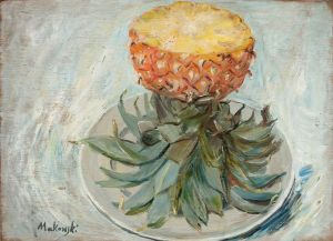 Pineapple on a plate