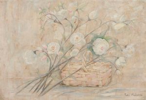 Rose with a basket