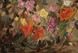 Flowers in a garden