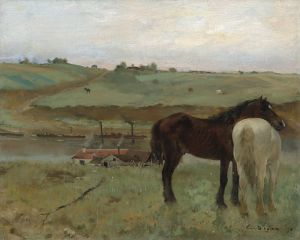 Horses in a Meadow