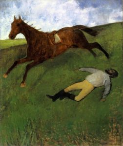 Verletzter Jockey Injured Jockey