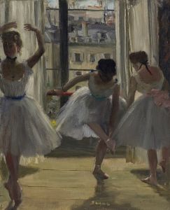 Danseuses dans une salle d’exercice