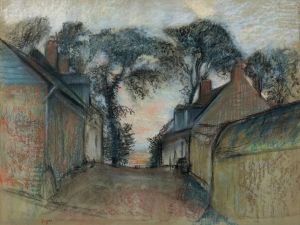 La Rue Quesnoy À Saint-Valéry-Sur-Somme