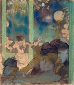 Mademoiselle Bécat at the Café des Ambassadeurs