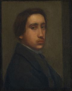 Degas à la redingote noire