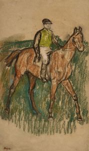 Jockey à cheval