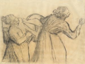 Laundress Carrying Linen