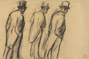 Three Studies of Ludovic Halévy Standing