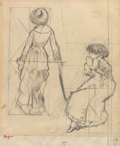 Study for ‘Mary Cassatt at the Louvre’
