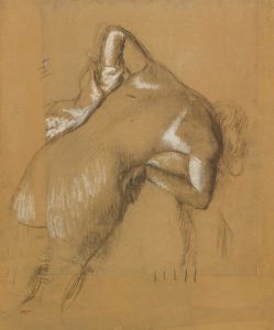 Femme Nue Debout, s’essuyant