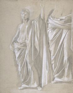Study of a Draped Figure