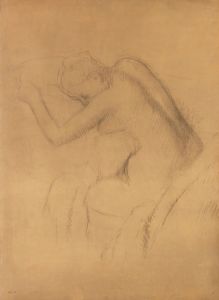 Femme Nue Assise