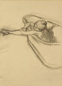 Woman in the Bath Drying her Arm