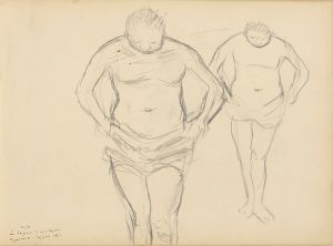 Copies of Cézanne’s Bathers