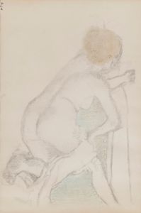 Femme s’essuyant