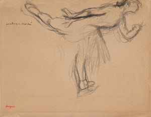 Danseuse, arabesque croisée