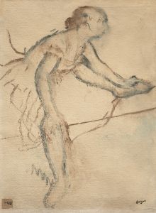 Danseuse assise