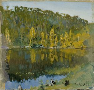 Forest Pond, Landscape Study