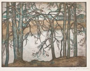Lake Shore with Reeds