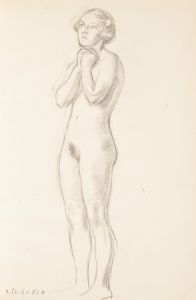 Nude model