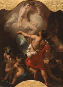 Venus Ordering Armor for Aeneas at Vulcan’s Forge