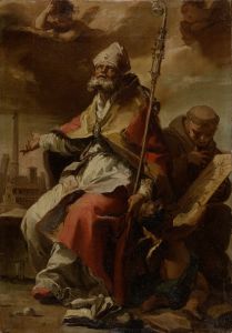 Saints Petronius of Bologna and Bernardin of Siena