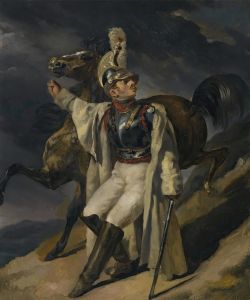The Wounded Cuirassier, Study