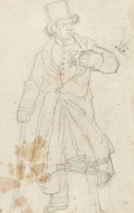 Study for ‘Swiss Sentry at the Louvre’