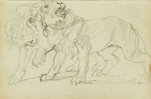 Pair of lions