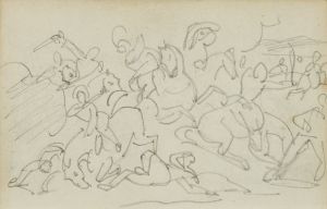 Cavalry battle