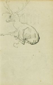 Seated Stag