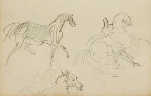 Three horse studies