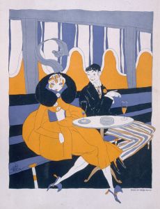 He; ‘I propose dinner.’ She; ‘Materialist’
