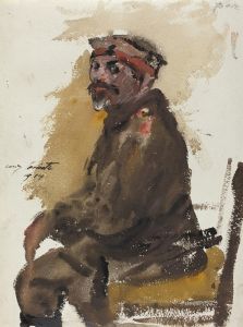 Hermann Struck In Uniform
