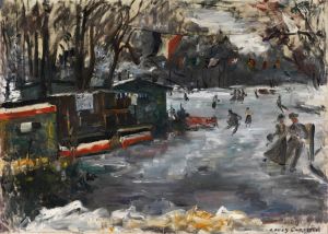 Eisbahn im Berliner Tiergarten